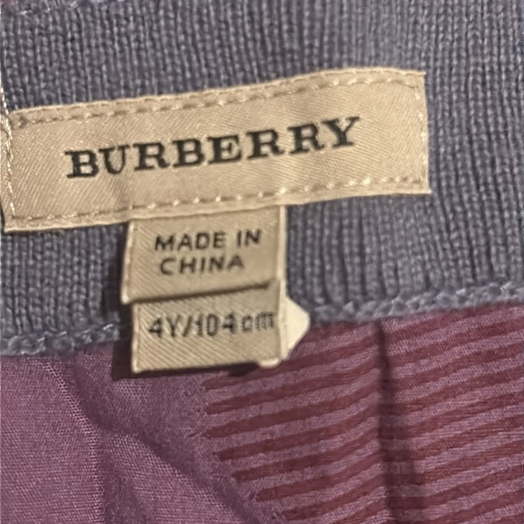 Burberry for kids 4Y /10 4cm - Picture 4 of 7